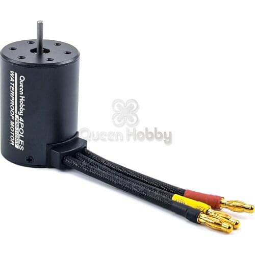 3650 3100kv/3900KV 4300KV/5200kv Waterproof Brushless Motor with 4mm banana plug support 60A Brushless ESC for 1/10 RC Car