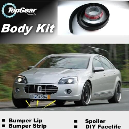 Bumper Lip Lips For Bitter Vero 2007~2012 / Top Gear Shop Spoiler For Car Tuning / TOPGEAR Body Kit + Strip
