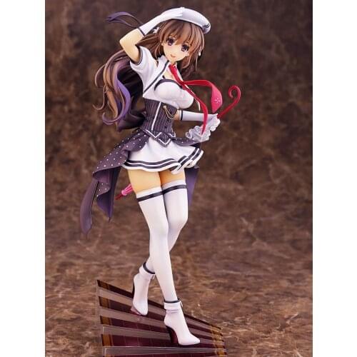 Skytube Misaki Kurehito Japan Anime Action Figure Toys CHUNITHM Mishima Haruna 26cm PVC Sexy Girl Model Collectible Doll Gift