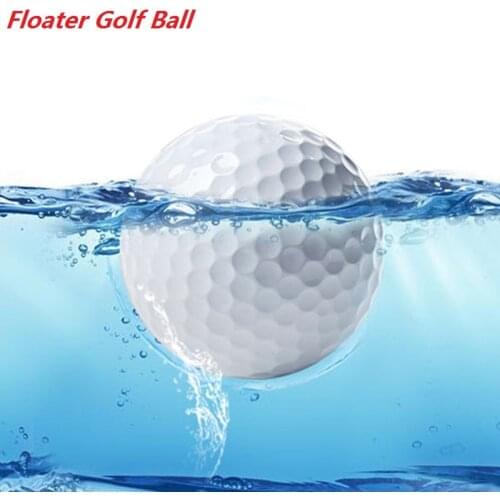 Floater Golf Balls Water Range Golf Practice Ball Orange White colour 10balls One Pack