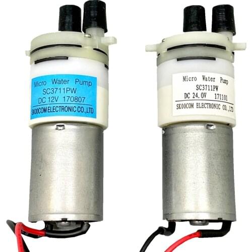 Brand new SC3711PW 12V 24V dual orifices 5W water pump self-priming 370 pump