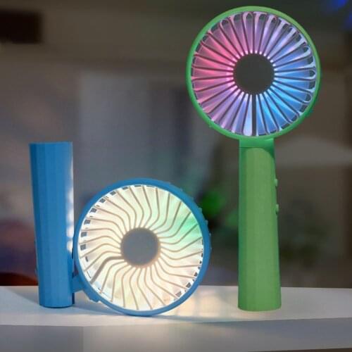 Hot Portable Fan Floor Fan 500mah USB Handheld Mini Electric Fan Humidifier Hydration Water Vaporizer Fan Desk Lamp Folding Fan