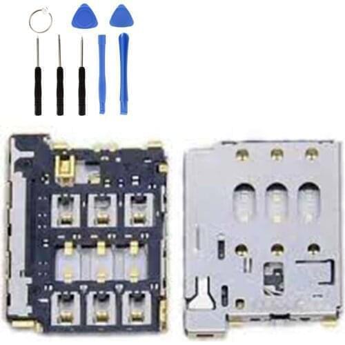 SIM Card Connector sim Socket Holder SIM Card Slot Socket Repair Kit Gift FOR Htc DESİRE 616 A3216