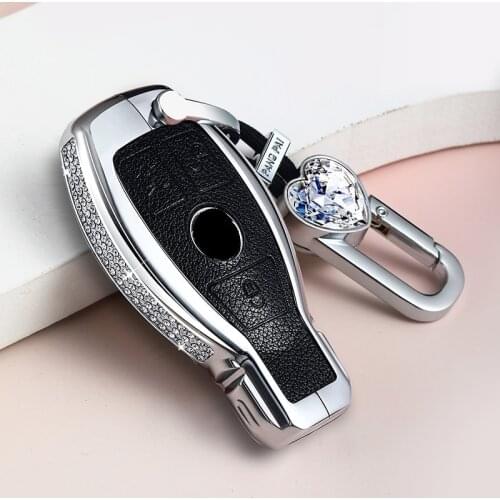 Luxury Diamond Car Remote Key Case key Cover For Mercedes Benz W210 W211 W212 W251 W463 C180 E200 GLK300 CLK CLS CLA