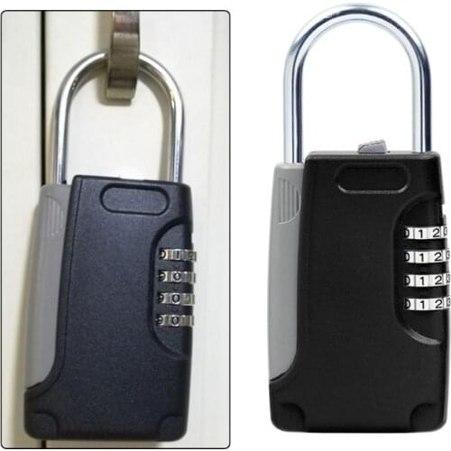 Hidden Key Safe Box Password Combination Lock Key Holder Anti-theft Box for Home