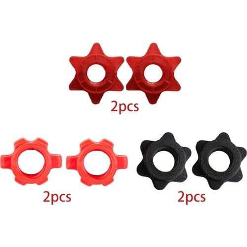 Dumbbell Bar Plug Barbell Bar Clip Handbell Bar Clip Lock Screw Nut Weight Lifting Bar Gym Dumbbell Fitness Body Building