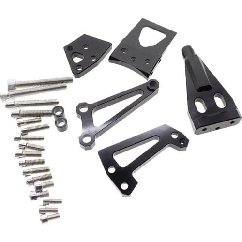 For Kawasaki ER6N ER-6N NINJA 400R 2009 - 2011 CNC Motorcycle Steering Stabilizer Damper Bracket Mounting Support Kit