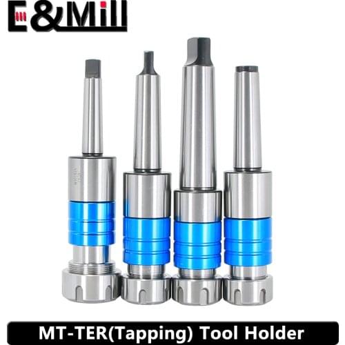 MT2 MT3 MT4 Morse tool holder ER20 ER25 ER32 MTA MTB ER VER TER retractable tapping floating tool holder for cnc lathe Milling