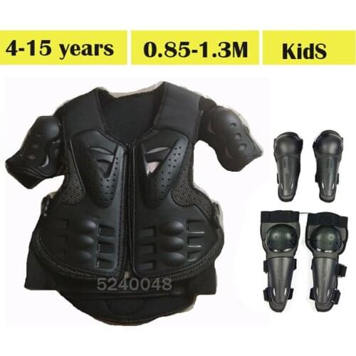 Child Kids Baby Full body Protect armor Motocross Vest Chest Spine Guard Riding Horseback Balance Bike knee Elbow pad