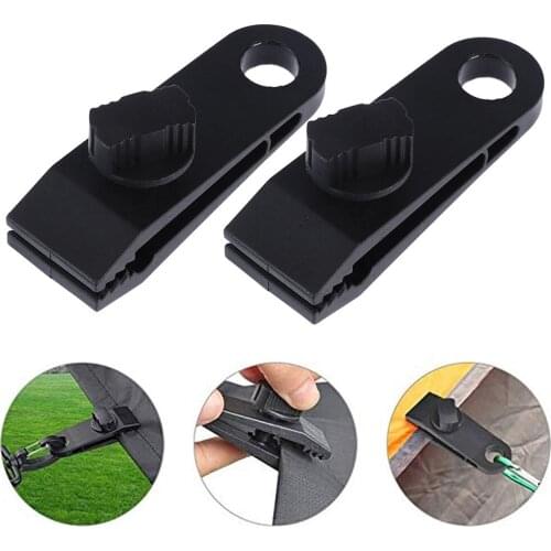 10pcs Clips Heavy Duty High Quality Durable Premium Lock Grip Awning Clamp For Canopies Camping Tarps Caravan