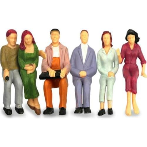 1/25 1/30 Sale Sitting Figure People For Architecture Model Building Resin Kits Diorama Layout