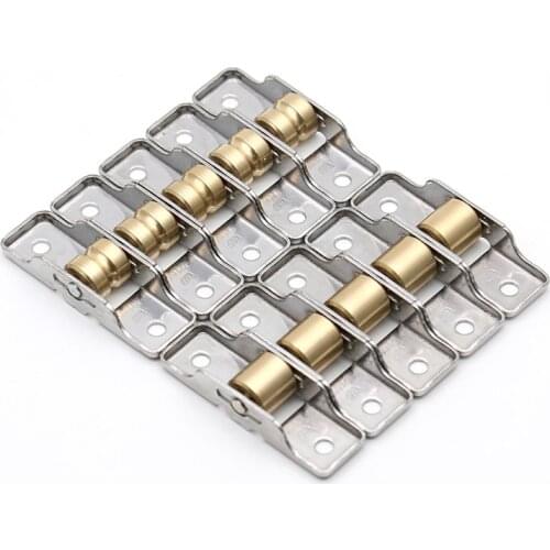 10pcs/set Sliding Door Wheels Rollers Heavy Mute Stainless Steel Window Sliding Door Bearing Rollers Furniture Hardware