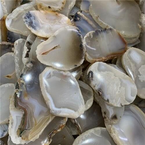 1000g wholesale natural seaweed agate slices reiki healing crystals plate as coaster&placemat for home decoration