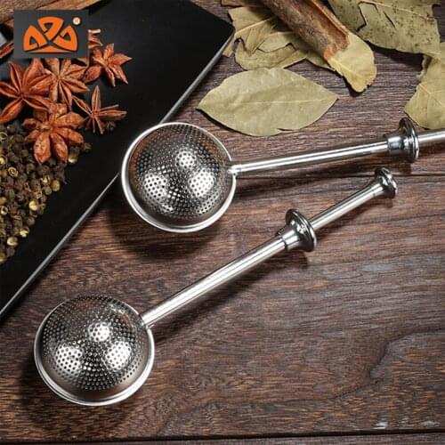 2020 Hot Sale Stainless Steel Teapot Tea Strainer Ball Shape Mesh Tea Infuser Filter Reusable Tea Bag Spice Tea Tool Accessories
