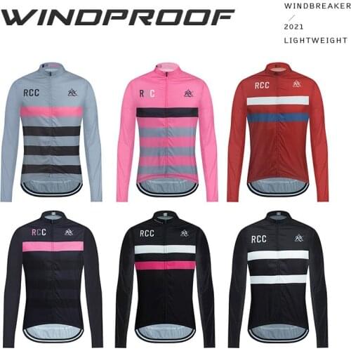 2021 RCC Long Sleeves Cycling Jackets Team Summer Long Sleeves Windof Cycling Clothing Mens MTB Roupa Ciclismo Masculino