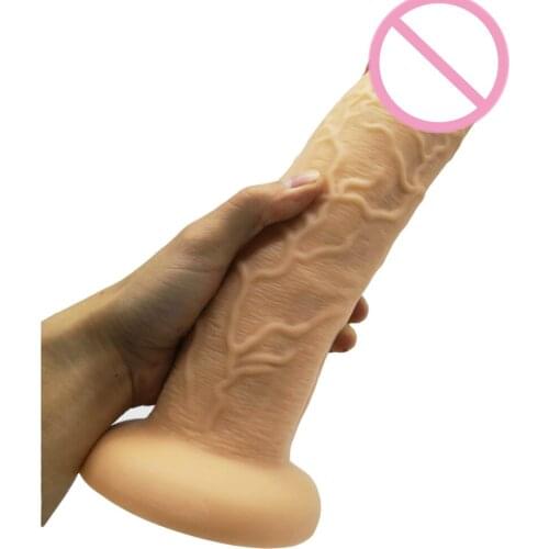27.5*6CM Huge Dildo Realistic Soft Penis Giant Anal Expansion G-spot Stimulate Dildo Butt Plug Big Dildos Sex Toy for Man Woman