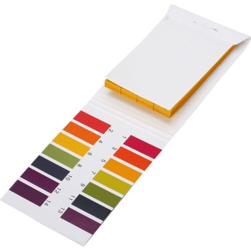 80 Testing Strips Aquarium Pond Water Alkaline Acid Level Indicator Paper Universal Litmus PH Test Paper 1-14 Range Measure