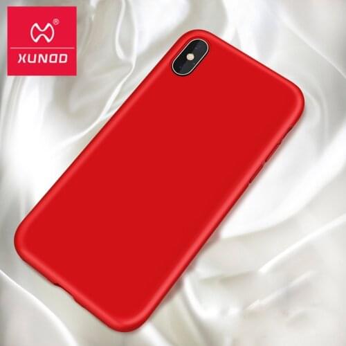 For iPhone 12 Pro Case Xundd Luxury Liquid Silicone Case All Inclusive Shockproof Back Cover for iPhone XS Max 7 Plus Case чехол