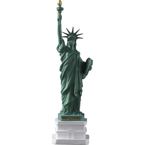 Home Decoration Living Room Office Decoration Creative Character Art Model Retro Crafts Resin Sculpture Statue of Liberty