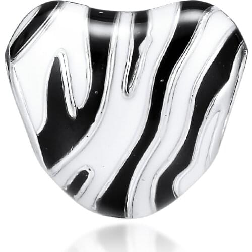 DIY Fits for Pandora Charms Bracelets Wild Stripes Beads 100% 925 Sterling-Silver-Jewelry Free Shipping
