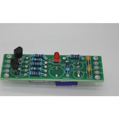 DIY Electret Condenser Microphone Microphone Circuit Board Musical Instrument Recording 48V Phantom Power Supply