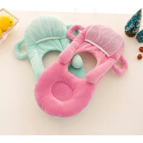 Newborn Cotton Feeding Waist Cushion Infant Pillow Breastfeeding Layered Adjusting Pillow Multiuse Layered Anti Spit Baby Pillow