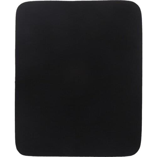 Gaming mouse pad 24*20cm antislip speed/control locking edge black mouse pad