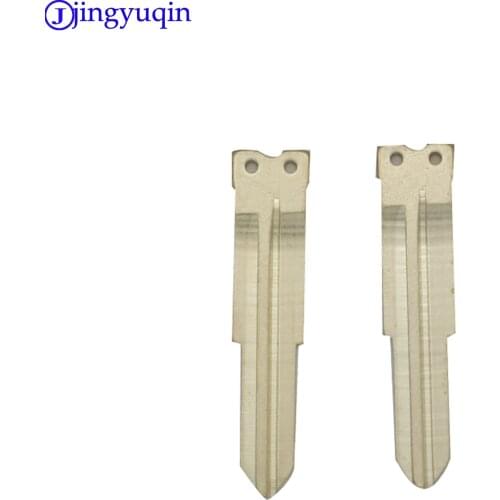 Jingyuqin Remote Key Blade Metal For SSANGYONG ACTYON KYRON REXTON UNCUT BLADE