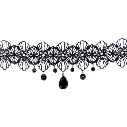 Choker Necklace for Women Girls, Black Classic Tattoo Lace-BEST DECORATION for Summer Dress