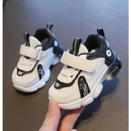 2021 New Spring Kids Shoes Breathable Boys Girls Sport Shoes Children Casual Sneakers Baby Running Shoes Mesh Canvas Shoes