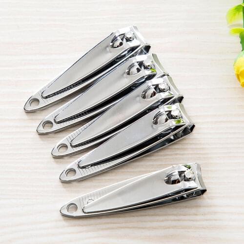 1/2PCS Nail Clipper Stainless Steel Hand Nail Toe Cutter Trimmer Manicure Pedicure Care Scissors Trimmers Nail Art Tools
