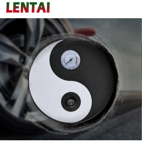 LENTAI For Toyota corolla 2008 yaris Ford focus 2 3 mk2 fiesta ranger mondeo 1PC Car Tire Pump Chinese Tai Chi Styling Air Pump