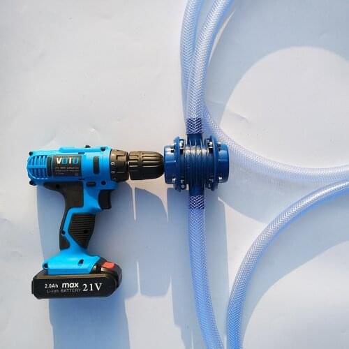 Hot Sale Hand Drill Water Pump Mini Self-priming Pump DC Centrifugal Meter High Quality Household Small Plumbing Pump Tool
