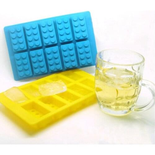 3pcs/Set Ice Cube Tray Mold Makes Brick Ice Mould Novelty Gifts Building Block Ice Tray Summer Drinking Tool