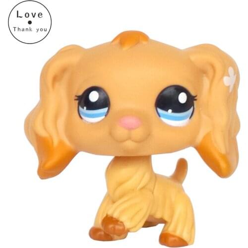 Lps cat pet shop toys SPANIEL #1716 dog toy blue eyes
