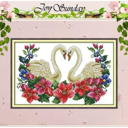 Wan Mind act upon mind Animals patterns counted 11CT 14CT Cross Stitch Set DIY Cross-stitch Kit Embroidery Needlework Home Decor