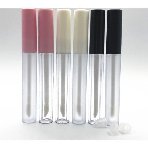 Wholesale 2.5ml Empty Lipgloss Tubes Lip Gloss Bottle Lipstick Tubes Sample Package Lip Bottles Pink lip Tubes Refillable bottle