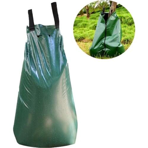 Planting Tree Watering Bags, 20 Gallon PVC Original Slow Release Watering Bag, Automatic Drip System Perfect With Heavy Duty Zip