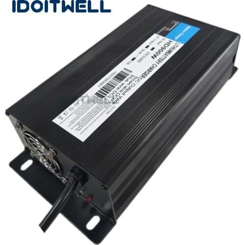 Professional high efficiency 72V battery charger 72V 10A Custom Automatic smart pfc 72 volt batteris charger with display