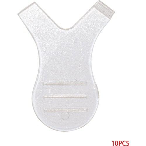 10pcs Mini Y Shape Eyelash Comb Lash Lift Brush Silicone Eyelashes Extension Lifting Grafting Curler Brush