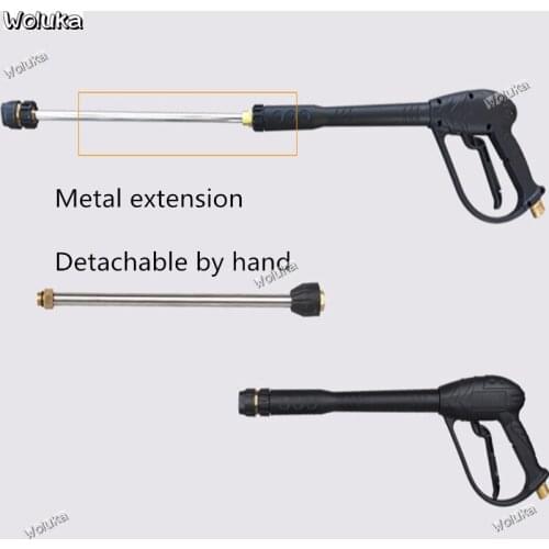 Thickened copper rotating water tight car washing high pressure water gun head CD50 Q06