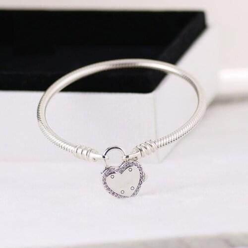 DoDoFly Free Shipping Real 925 Sterling Silver Snake Bone Bracelet Of Love Oath Fit European Charm Bracelets Women Jewelry