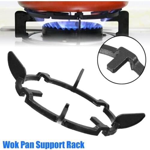 1Pc Universal Cast Iron Wok Pan Stand Cooker Support Rack Holder Tool Ring For Kitchen Cookers Gas Burners Hobs Cookware Gadget
