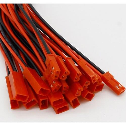 IMC Hot 10 Pairs 150mm JST Connector Plug Cable Male+Female for RC Battery