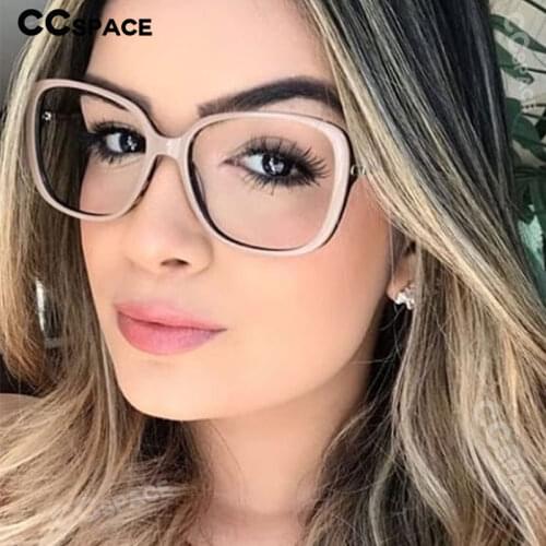 45836 TR90 Cat Eye Glasses Frames Men Women Optical Fashion Computer Glasses