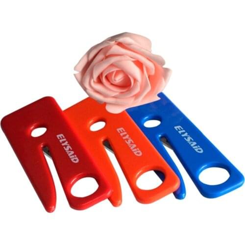 50Pcs Brand New Safety Emergency Seat Belt Cutter Stainless Steel Guarded Blade Car Escape Tool Outdoor Survival Kits