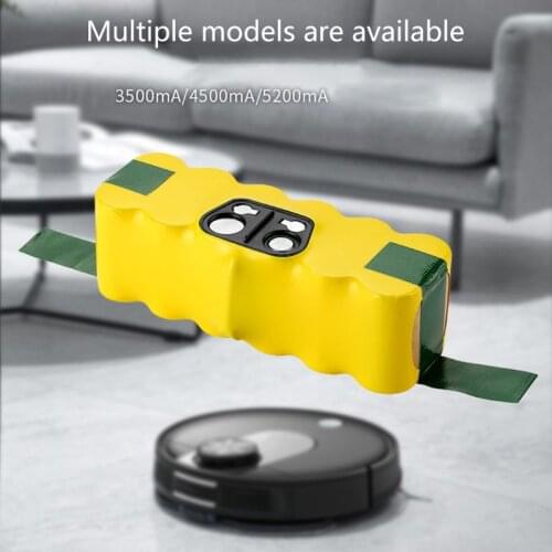 3500/4500/6000/8000mAh 14.4V Battery for Sweeping Robot Vacuum Cleaner 700 800 900 Series