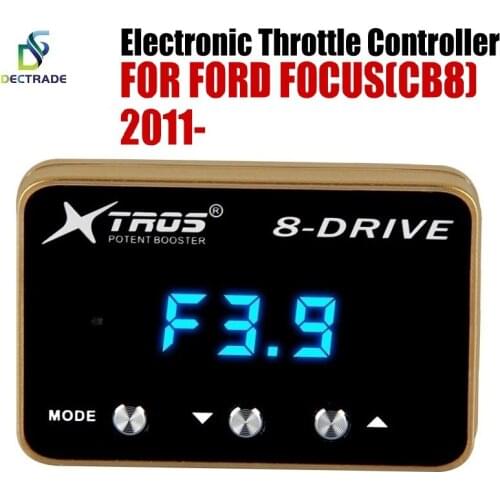 DECTRADE Car Electronic Throttle Controller Racing Accelerator Potent Booster For Ford Focus 2011- Tuning Parts 8 Drive
