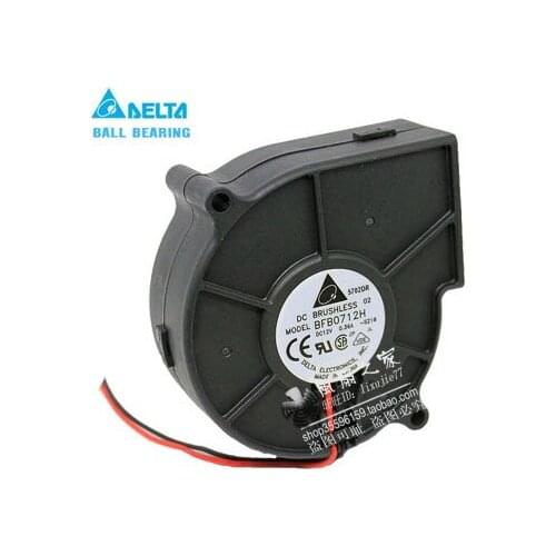 USED DELTA BFB0712H Centrifuge turbine 1U 2UServer 80MM cooling fan