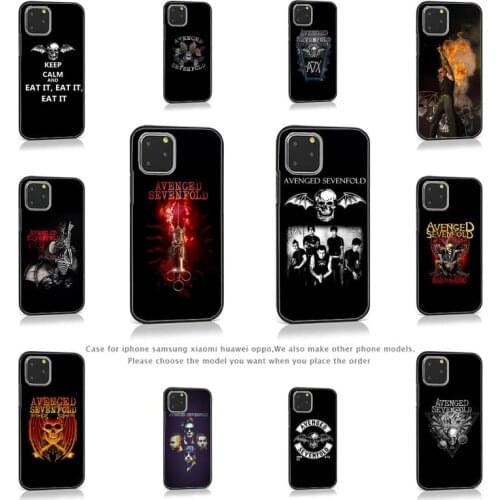 Avenged Sevenfold Phone Case for iPhone 7 8 11 12 Pro X XS Max XR Samsung A S 10 20 50 Plus pro funda shell cover coque